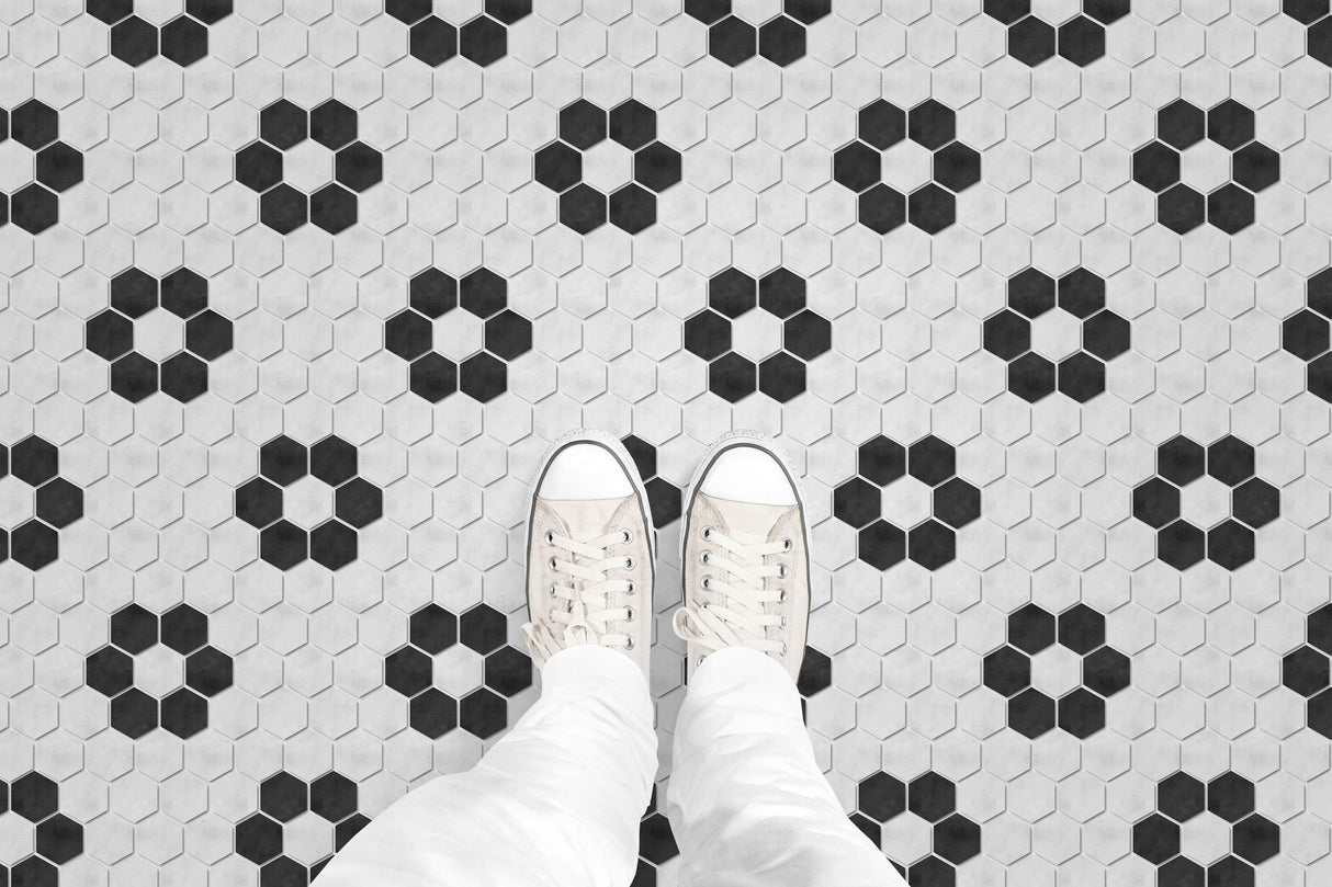 Hexagon Flower Tile Pattern (P2229)