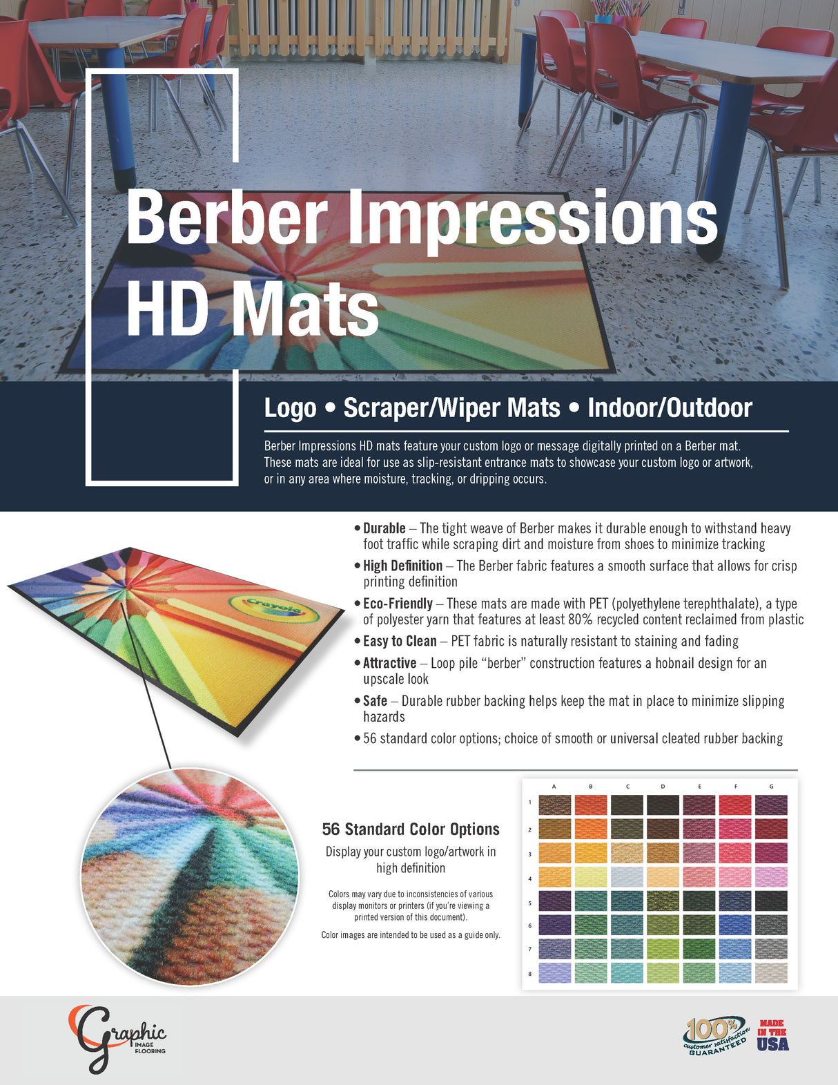 Berber Impressions HD Floor Mat