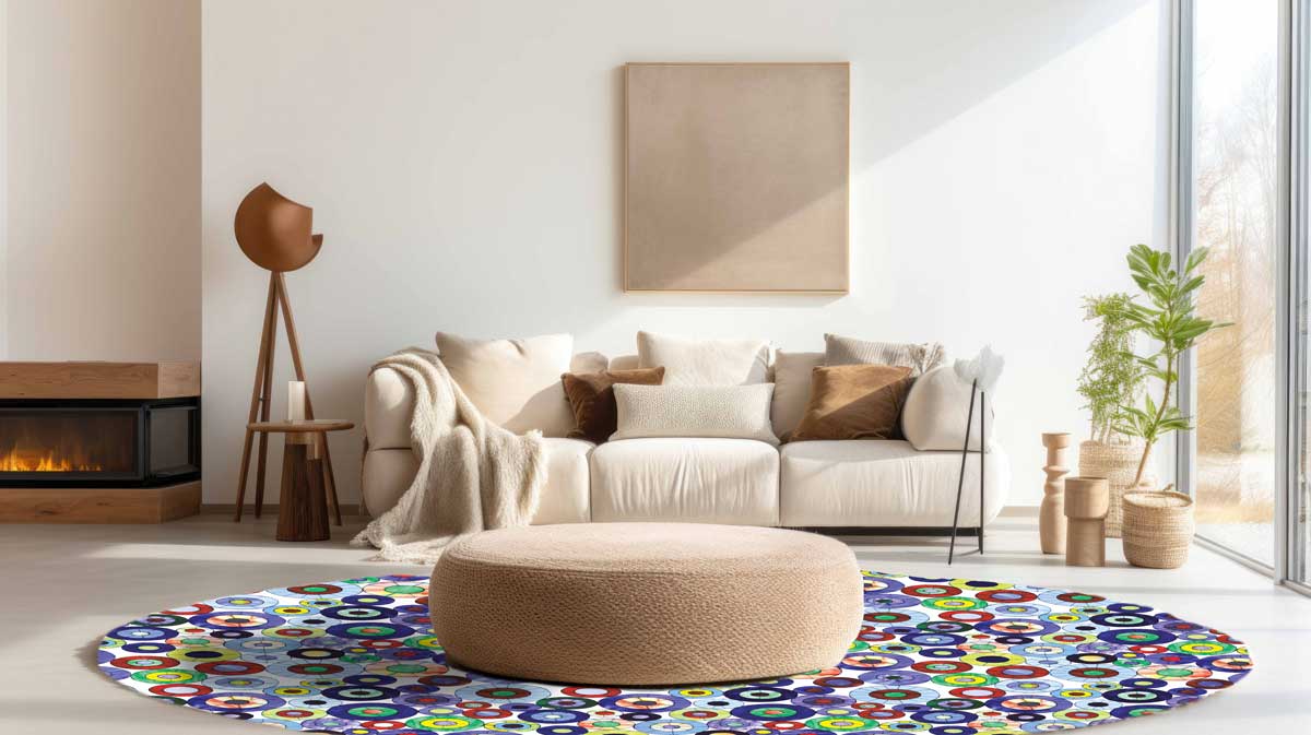 Modern Circles Mats