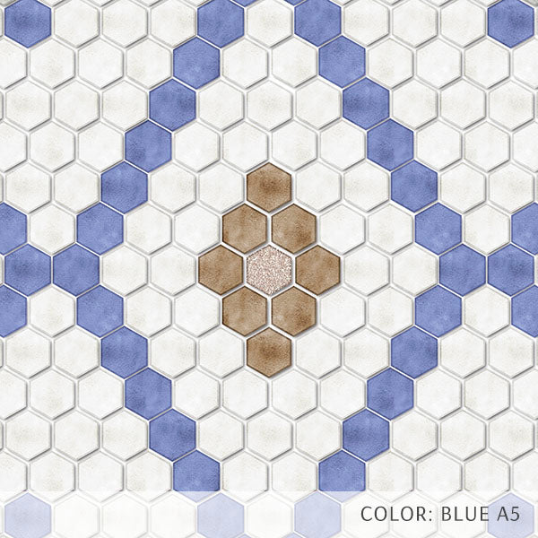 Hexagon Double Diamond Tile Pattern (P2242)