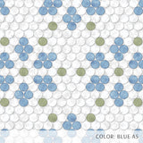 Snowflake Penny Tile Pattern (P2243)