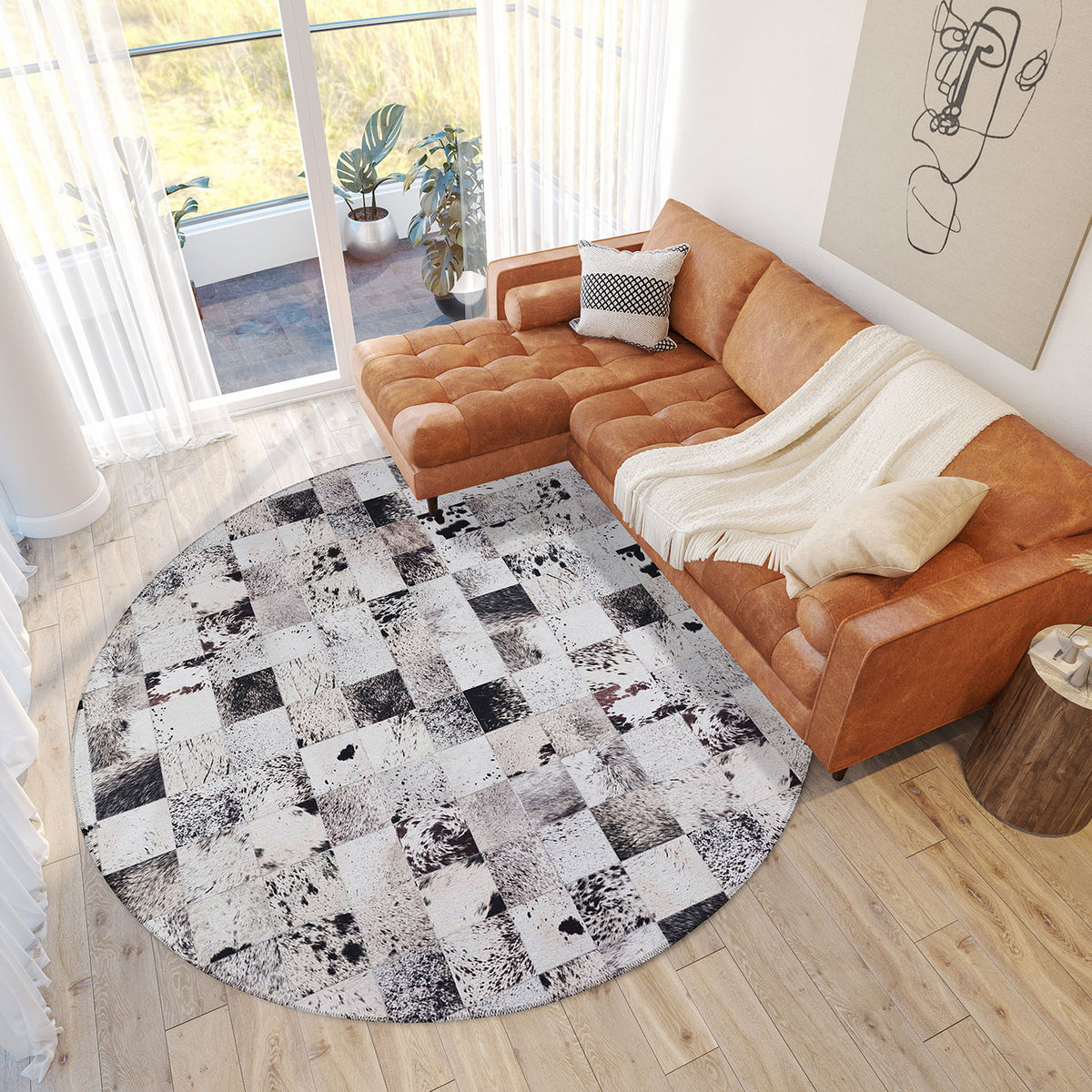 Stetson Marble Chenille Rug (SS10)