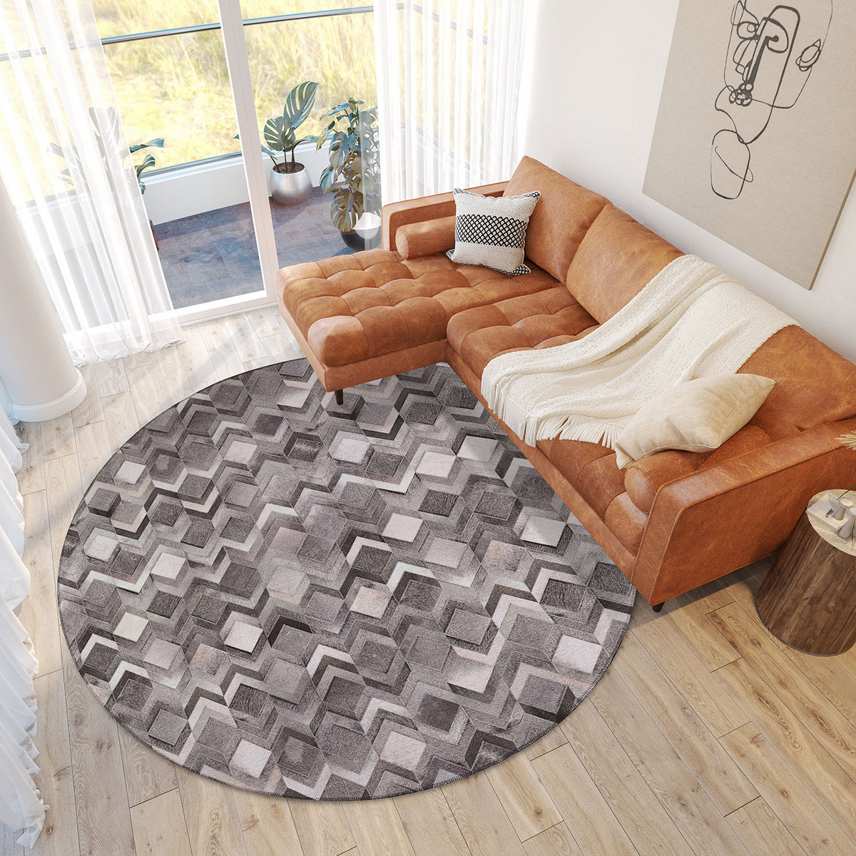 Stetson Flannel Chenille Rug (SS5)
