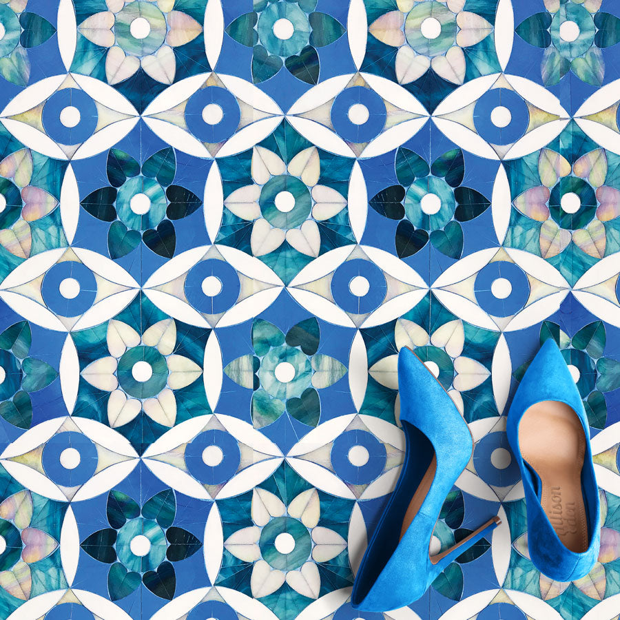 Moroccan Floral Special Blue