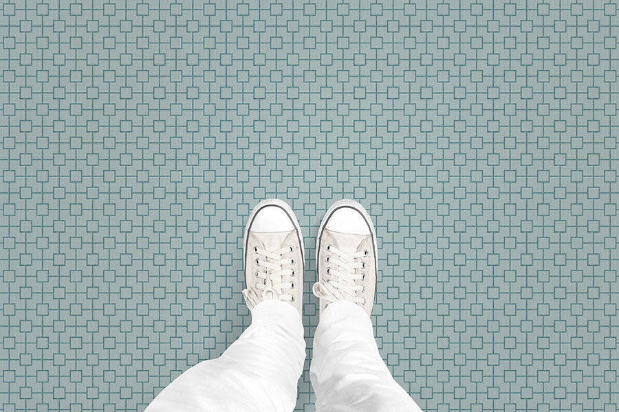 Double Lattice (P598) Custom Printed Vinyl Flooring Design