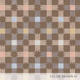 Plaid Check (P1011) Custom Printed Vinyl Flooring Design