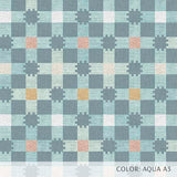 Plaid Check (P1011) Custom Printed Vinyl Flooring Design