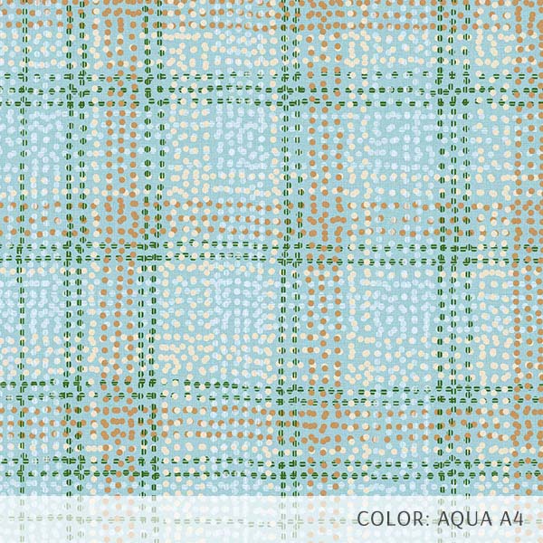 Dotted Plaid (P1180) Custom Printed Vinyl Flooring Design