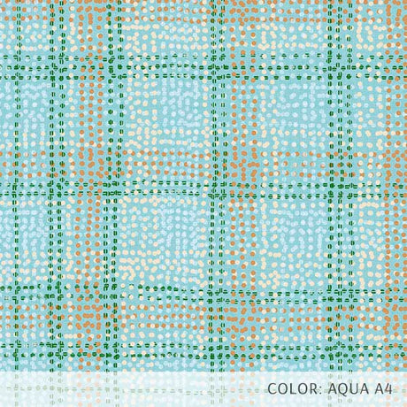 Dotted Plaid (P1180) Custom Printed Vinyl Flooring Design