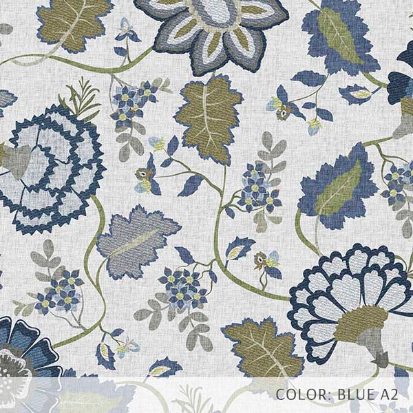 Floral Tapestry (P1201) Custom Printed Vinyl Flooring Design