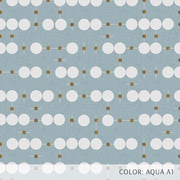 Retro Dot (P1207) Custom Printed Vinyl Flooring Design