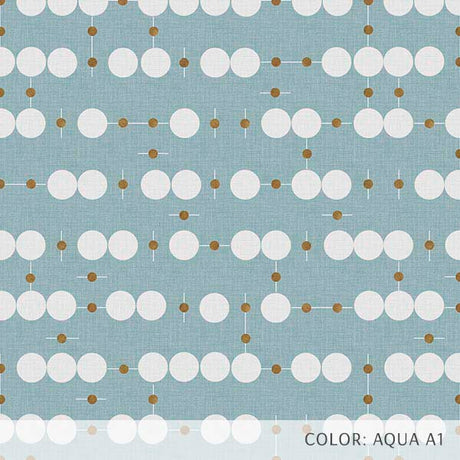 Retro Dot (P1207) Custom Printed Vinyl Flooring Design