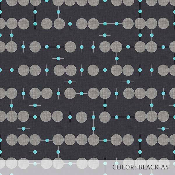 Retro Dot (P1207) Custom Printed Vinyl Flooring Design