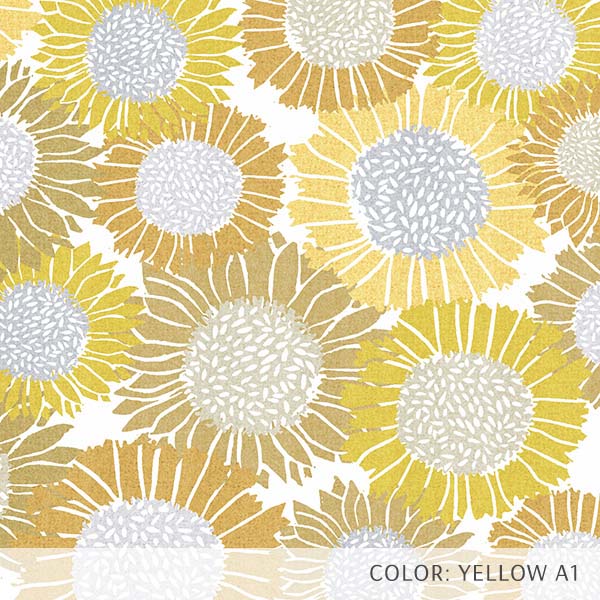 Sunflowers (P1223) Custom Printed Vinyl Flooring Design