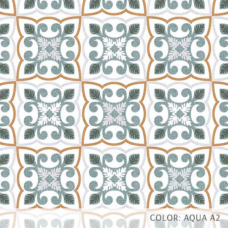 Azulejo (P1382) Custom Printed Vinyl Flooring Design