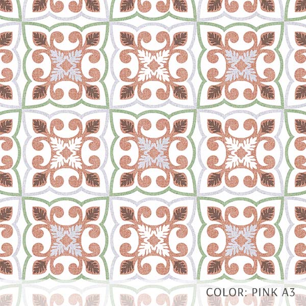 Azulejo (P1382) Custom Printed Vinyl Flooring Design