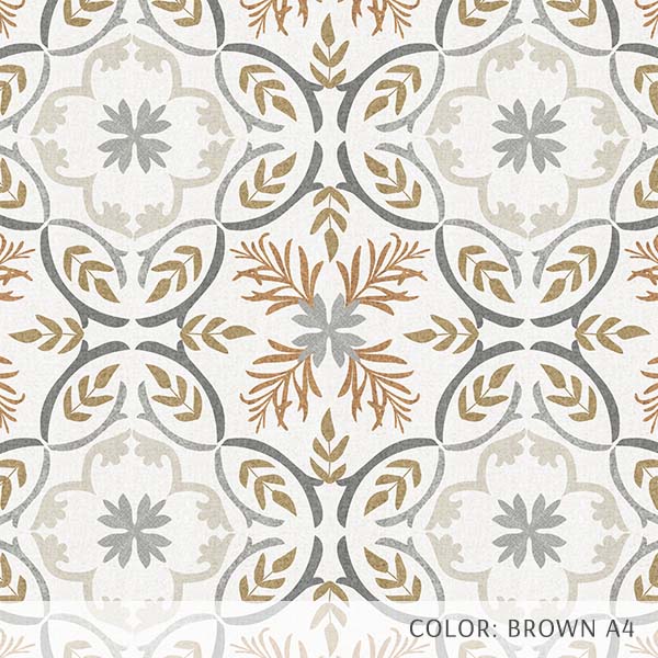 Lisbon Tile (P1384) Custom Printed Vinyl Flooring Design