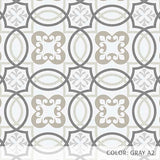 Mosaic Tile (P1386) Custom Printed Vinyl Flooring Design