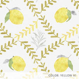 Lemon Tile (P1387) Custom Printed Vinyl Flooring Design