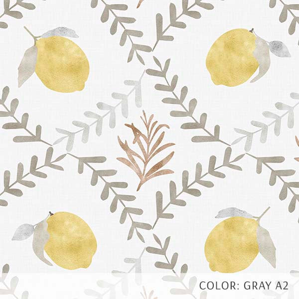 Lemon Tile (P1387) Custom Printed Vinyl Flooring Design