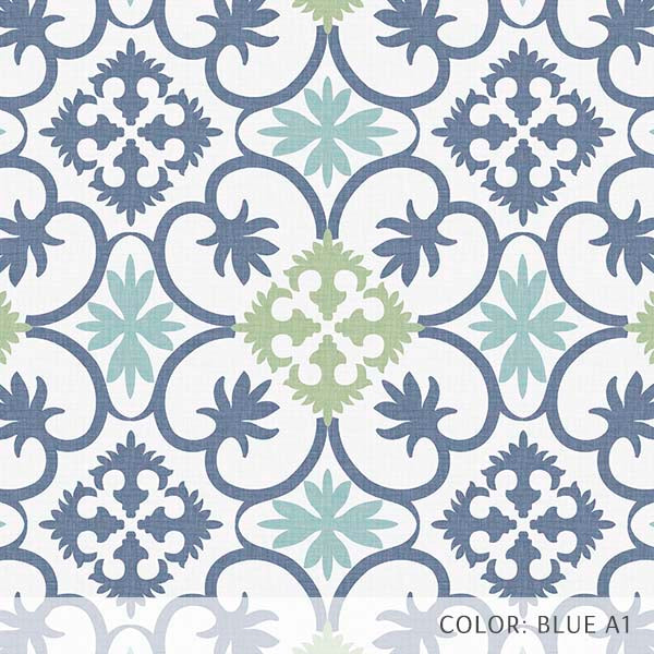 Portugal Tile (P1388) Custom Printed Vinyl Flooring Design