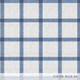 Linen Plaid (P1442) Custom Printed Vinyl Flooring Design