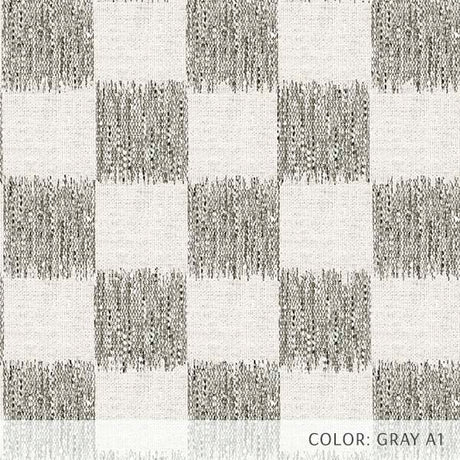 Ikat Check (P1471) Custom Printed Vinyl Flooring Design