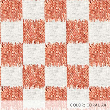 Ikat Check (P1471) Custom Printed Vinyl Flooring Design