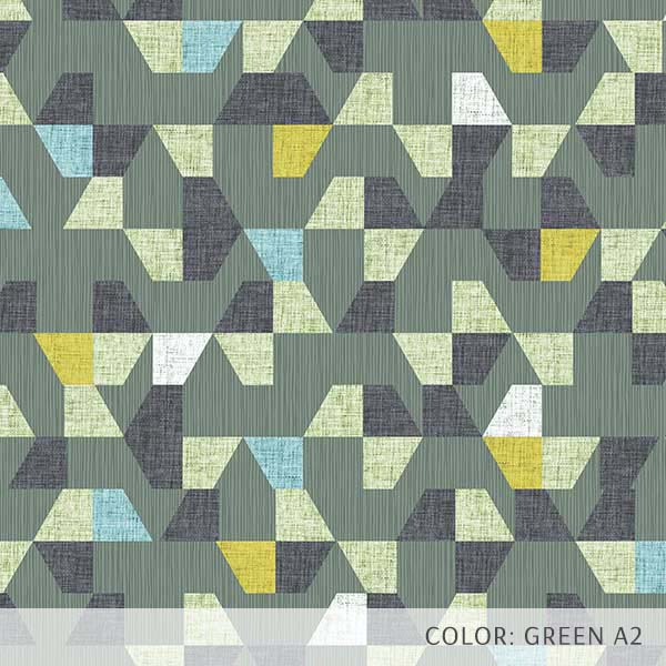 Stacked Trapezoids (P1559) Custom Printed Vinyl Flooring Design