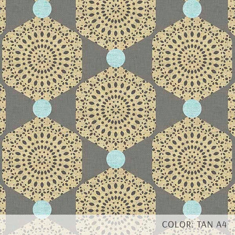 Lace Hexagon (P1564) Custom Printed Vinyl Flooring Design