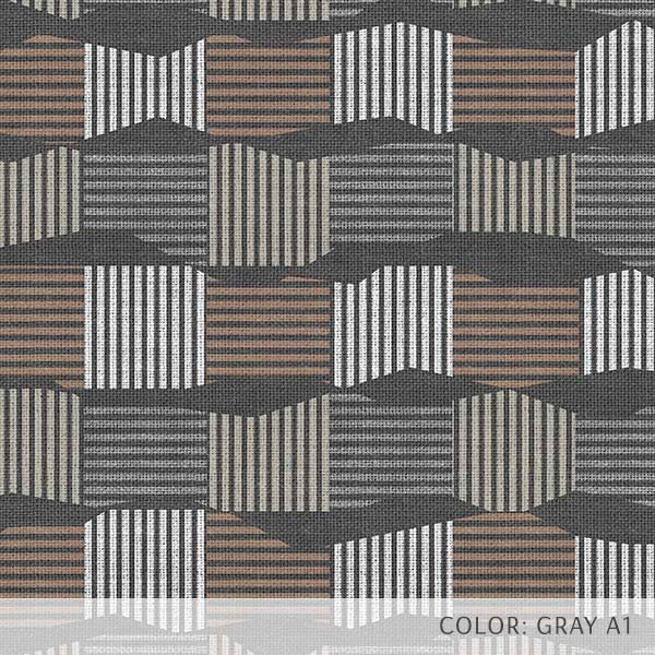 Check Stripe (P1571) Custom Printed Vinyl Flooring Design