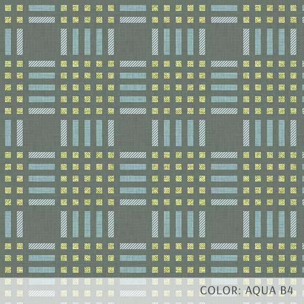 Modern Plaid (P1638) Custom Printed Vinyl Flooring Design