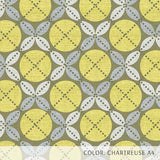 Leaf Ensconced Circle (P1639) Custom Printed Vinyl Flooring Design