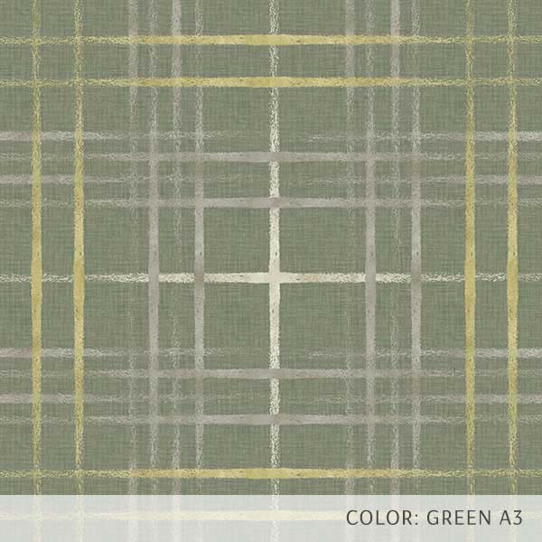 Painterly Plaid (P1644) Custom Printed Vinyl Flooring Design