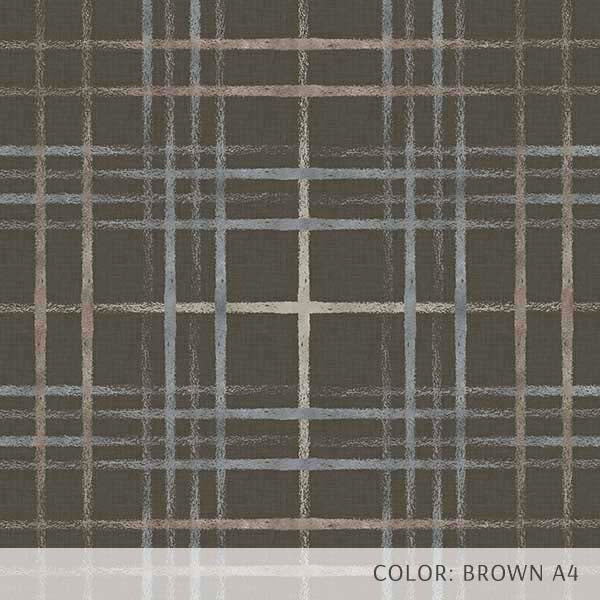 Painterly Plaid (P1644) Custom Printed Vinyl Flooring Design