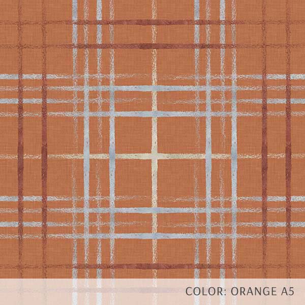 Painterly Plaid (P1644) Custom Printed Vinyl Flooring Design