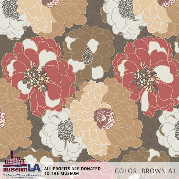 Poppy Museum LA (P1675) Custom Printed Vinyl Flooring Design