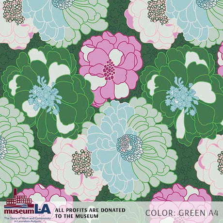 Poppy Museum LA (P1675) Custom Printed Vinyl Flooring Design