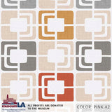 Retro Rectangles Museum LA (P1677) Custom Printed Vinyl Flooring Design