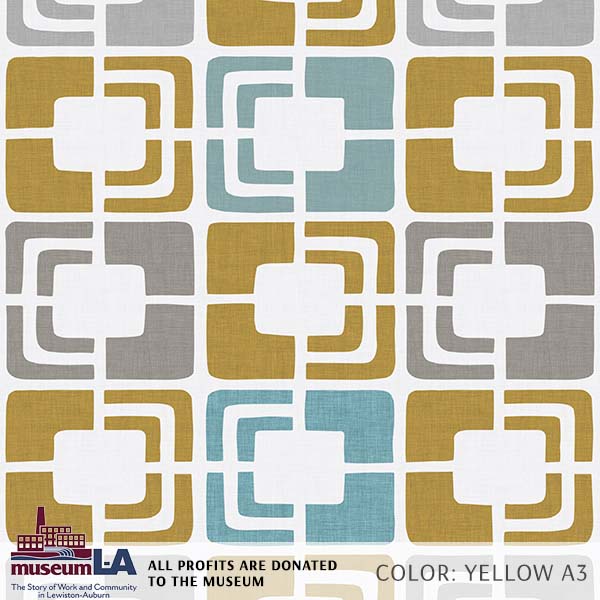 Retro Rectangles Museum LA (P1677) Custom Printed Vinyl Flooring Design