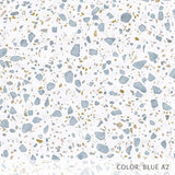 Glass Terrazzo (P1707) Custom Printed Vinyl Flooring Design