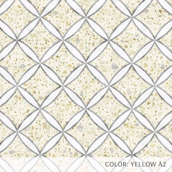 Terrazzo Diamond (P1708) Custom Printed Vinyl Flooring Design