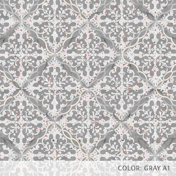 Terrazzo Tile (P1713) Custom Printed Vinyl Flooring Design