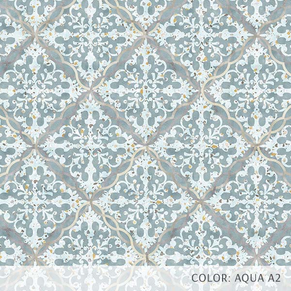 Terrazzo Tile (P1713) Custom Printed Vinyl Flooring Design