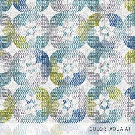 Rosette (P1837) Custom Printed Vinyl Flooring Design