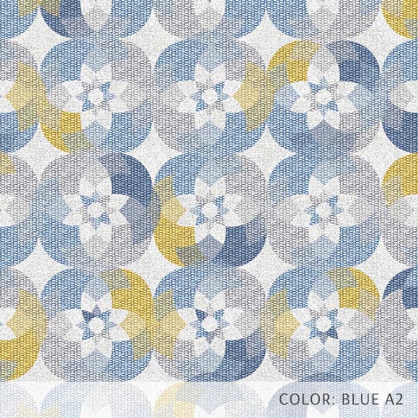 Rosette (P1837) Custom Printed Vinyl Flooring Design