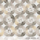 Rosette (P1837) Custom Printed Vinyl Flooring Design