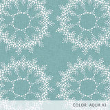 Lace Circles (P26) Custom Printed Vinyl Flooring Design