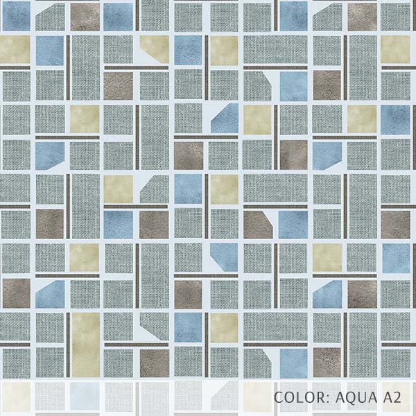 Contstruct (P363) Custom Printed Vinyl Flooring Design