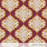 Lace Ogee (P374) Custom Printed Vinyl Flooring Design